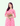 Pink Mul Cotton Kurti Set